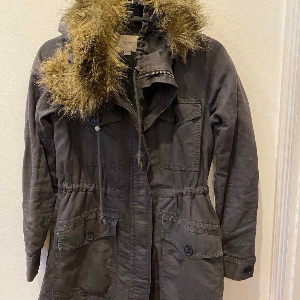 Loft Hooded Utility Jacket